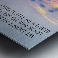 Brushed Metal Print