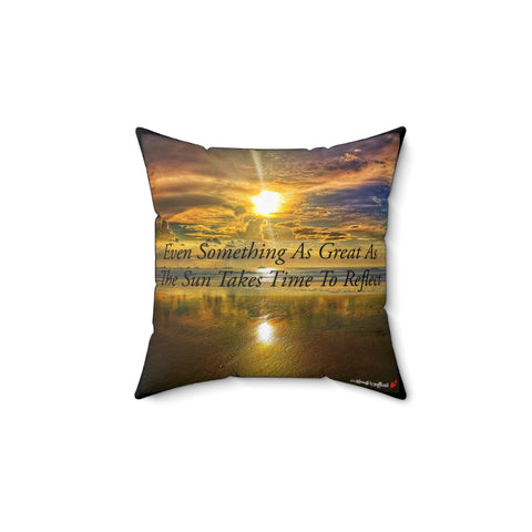 As Great As The Sun - Throw Pillow